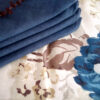 Handmade Blue Floral Placemats - Image 3